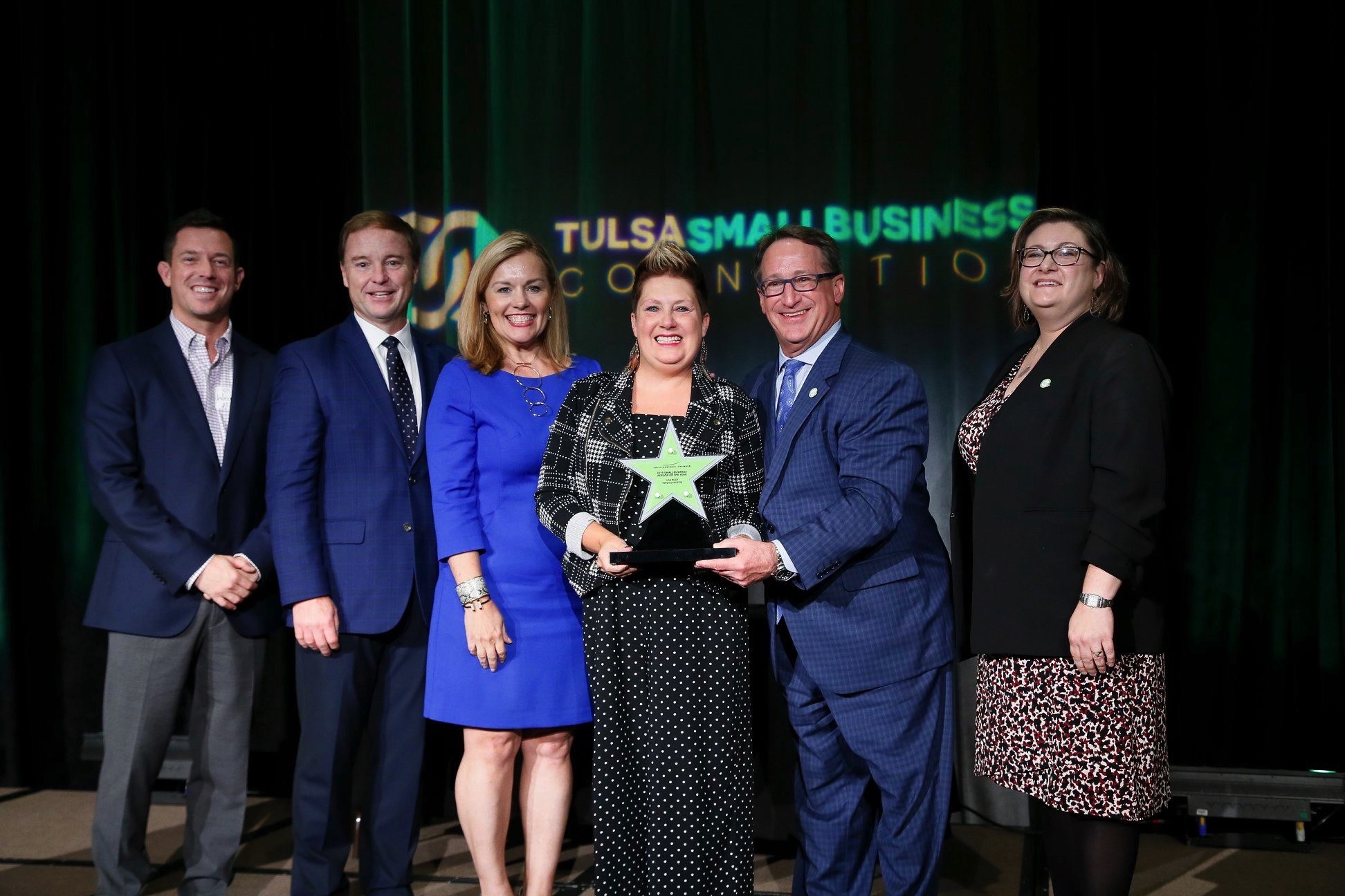 Tulsa Pinot's Palette Paint and Sip Owner named 2019 Small Business Person of the Year!